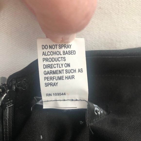 La Femme Black Sleeveless Maxi Dress Size 0 NWT - Picture 10 of 11